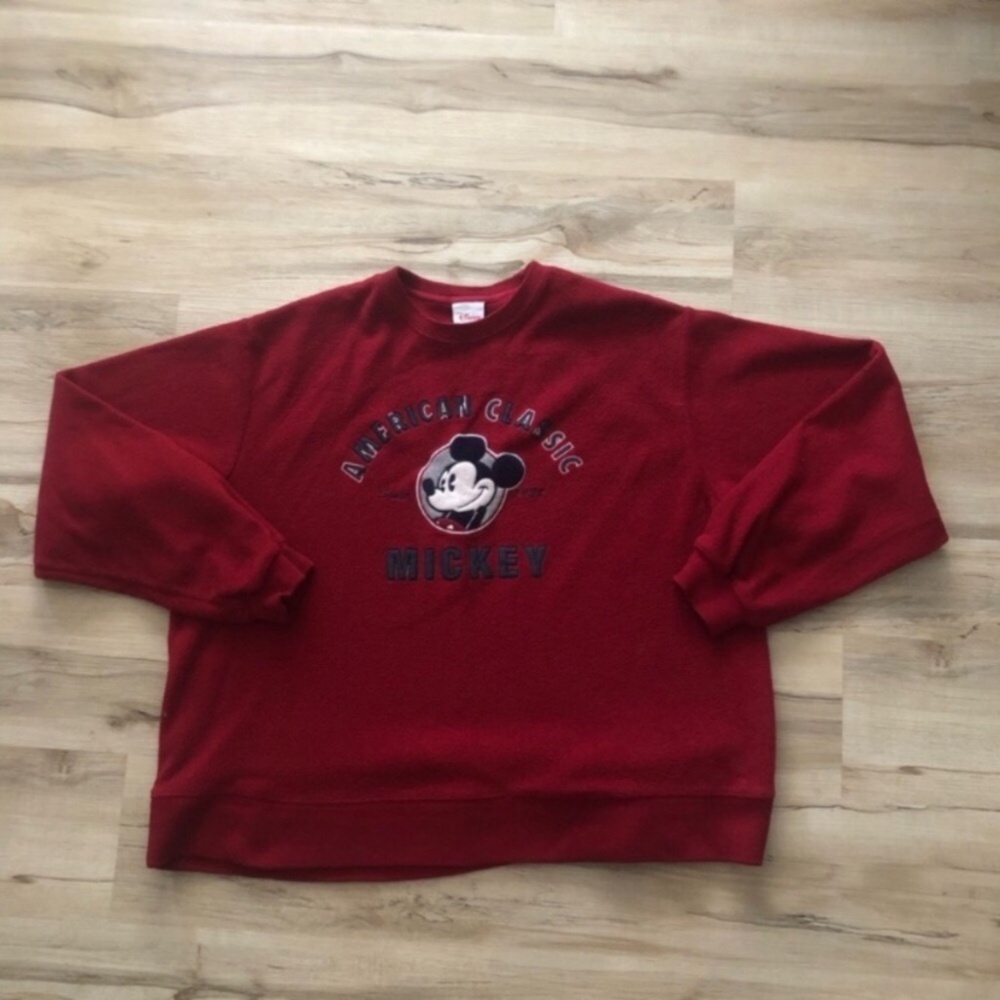 Disney American Classic Mickey Red Sweater - Picture 4 of 5